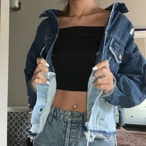 Two Toned Carmar Denim LF Denim Jacket